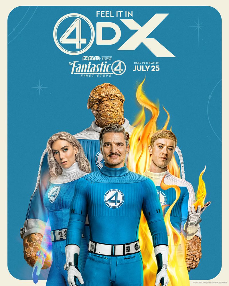 Creative Four The Fantastic Four: First Steps in 4DX – Out Now